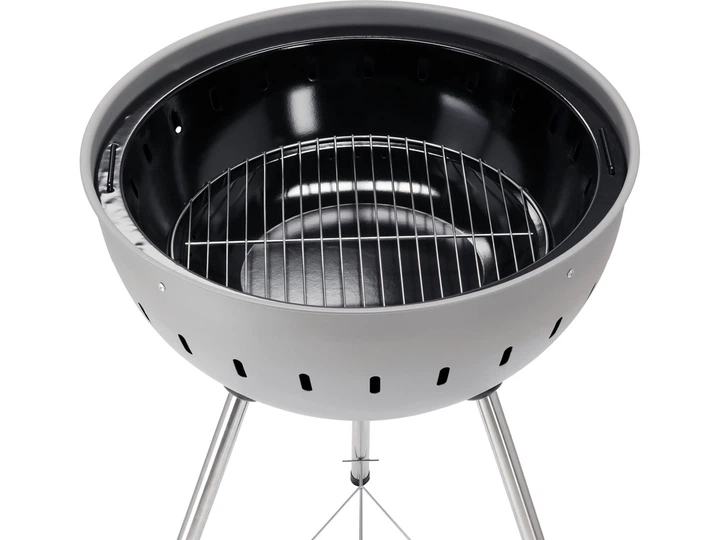 Grill węglowy YATO YG-20301 okrągły 54 cm Szary (5906083117190) - obraz 10