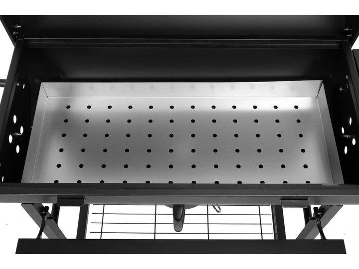 Grill węglowy Lund 99900 z pokrywą 71 x 35 cm (5906083092756) - obraz 9