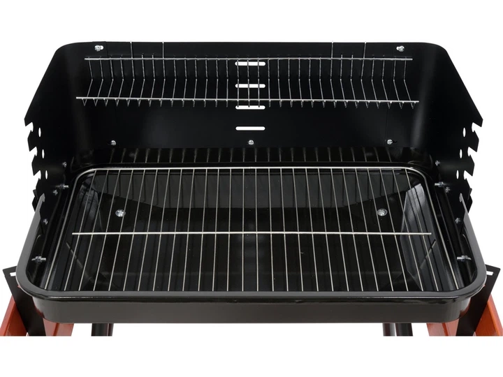 Grill węglowy Lund 99911 okrągły z półkami 53 x 33 cm (5906083093333) - obraz 6