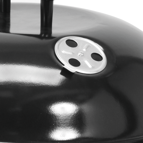 Grill węglowy Lund 99918 okrągły  z pokrywą 41 cm (5906083093449) - obraz 10