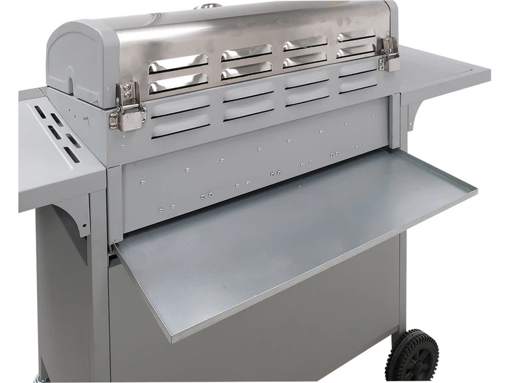 Gazowy grill Lund 99654 AKKA 3 + 1 żeliwny ruszt (5906083092183) - obraz 2