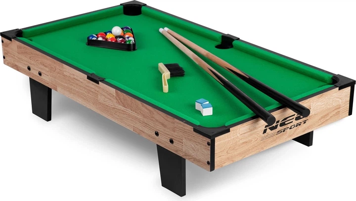 Ігровий стіл Neo Sport 4в1 82x43x32 см дерев'яний NS-800 (5903890605803) - зображення 4