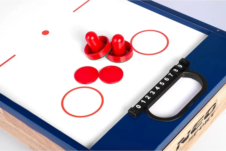 Ігровий стіл Neo Sport 4в1 82x43x32 см дерев'яний NS-800 (5903890605803) - зображення 13