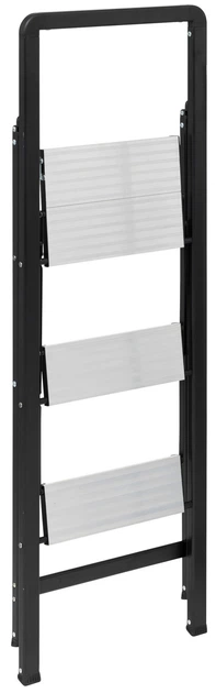 Drabina aluminiowa 5five Simply Smart EASY 3-stopniowa wysokość 105 cm (3560233566355) - obraz 2