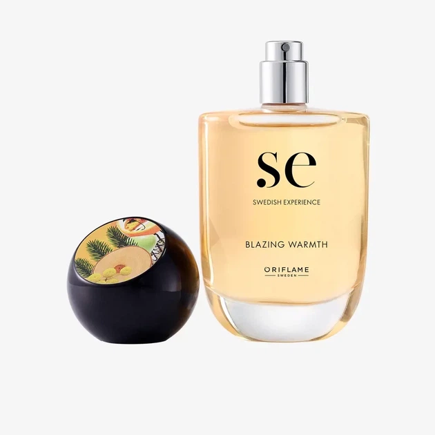Парфумована вода SE Swedish Experience Blazing Warmth Oriflame 75 мл теплий цитрусовий зелений трохи солодкий - зображення 3