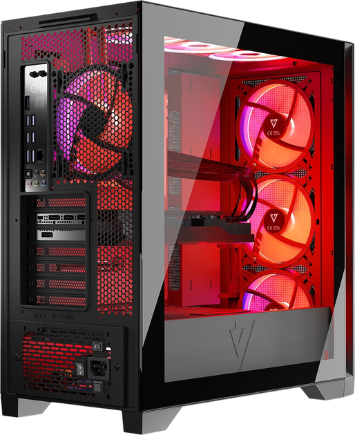 Корпус Modecom VOLCANO EXPANSE S APEX ARGB Black (AT-EXPANSE-SG-10-000000) - зображення 5