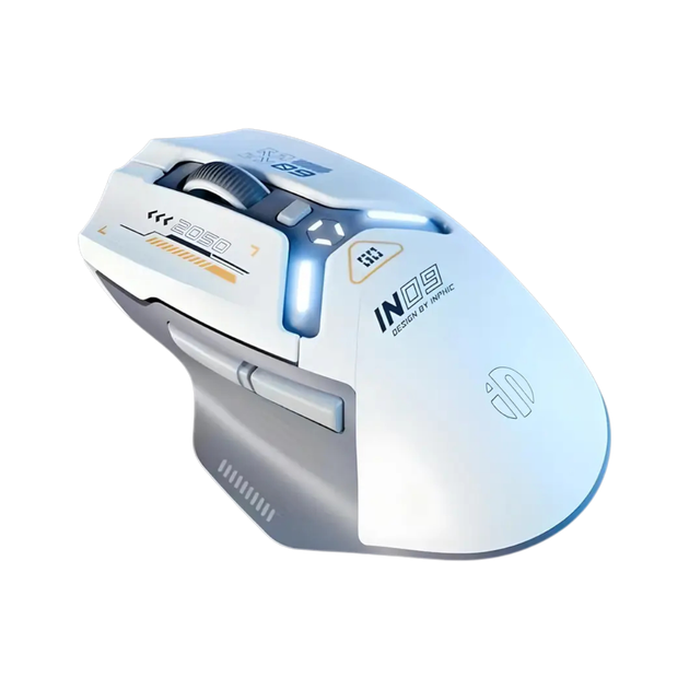 Мышь INPHIC IN9 White-Gray - изображение 2