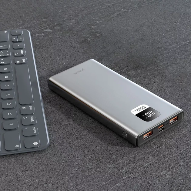 Портативная Батарея Proove Guardian 22.5W 10000mAh Metal Gray - изображение 4