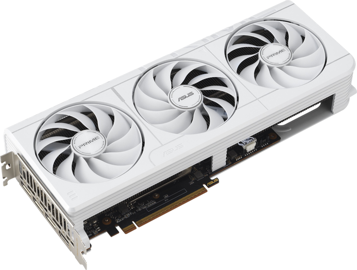 Вiдеокарта AMD Radeon RX 9070 XT 16GB Asus Prime OC White (PRIME-RX9070XT-O16G-WHITE) - зображення 2