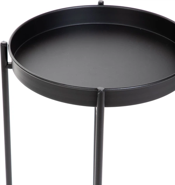 Підставка для квітів HOMLA Roh однорівнева 25.5x58 см Чорний 229612 (5904183876689) - зображення 3