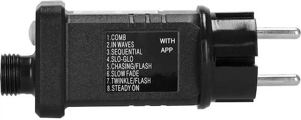 Блок живлення для гірлянд Springos 9 Вт програматор CL0801 (5907719414713) - зображення 3