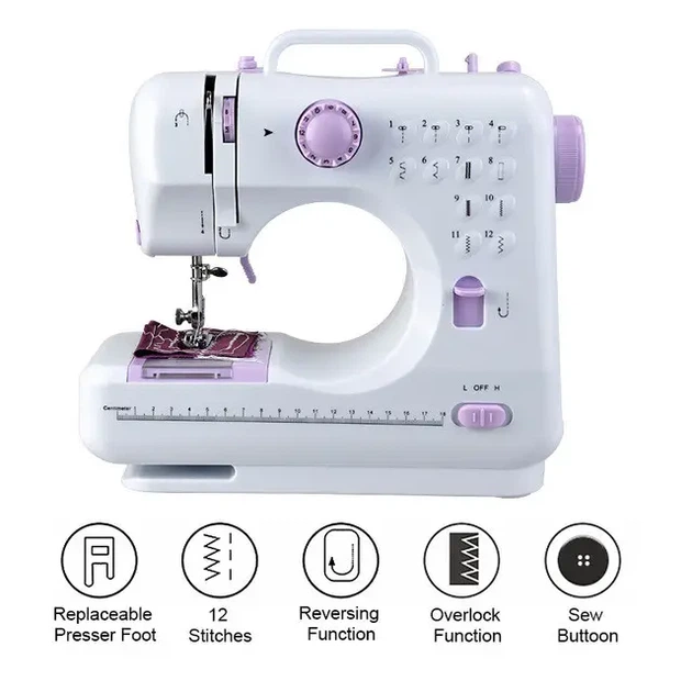 Швейная машинка Sewing Machine 505/1250 для домашнего использования (18А) - изображение 7