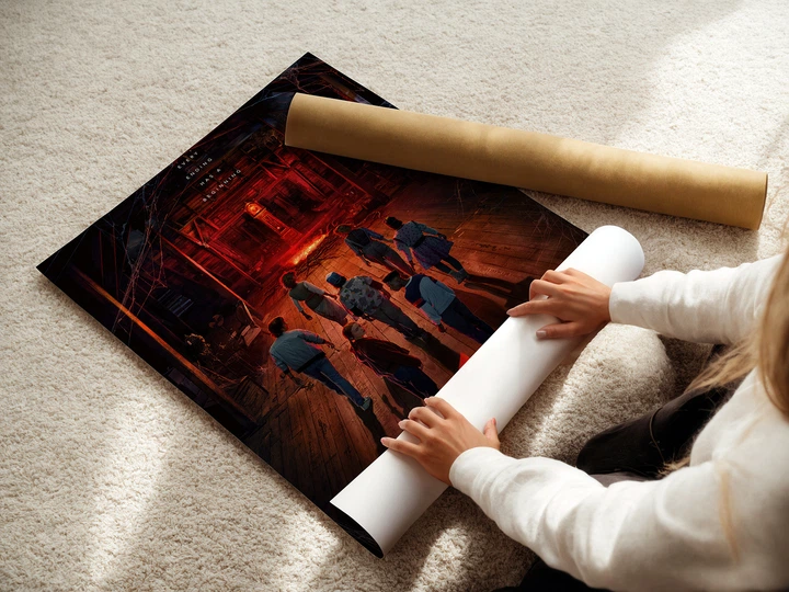 Постер Дивні Дива 4, Stranger Things 4, фантастика, серіал, A3 42×28 см (id5271) - зображення 3