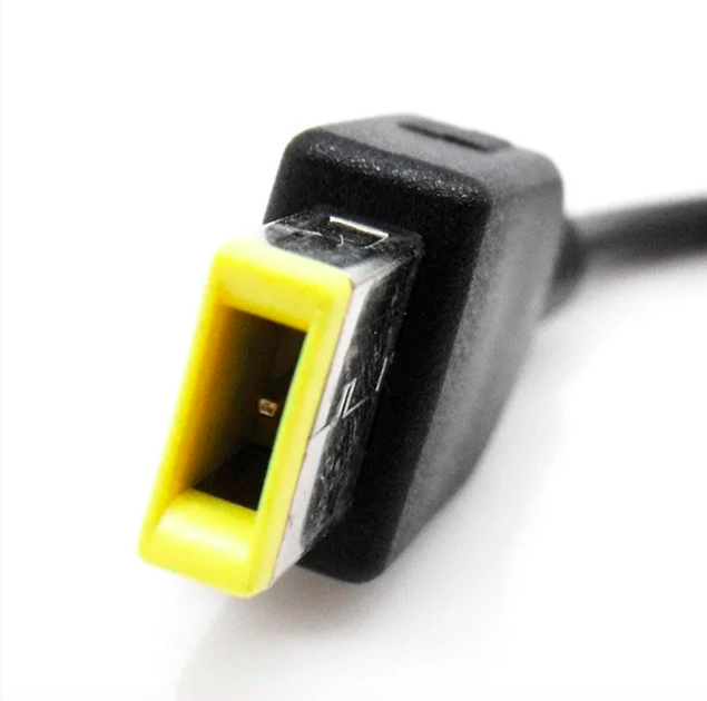 Блок живлення для ноутбука LENOVO 20V 3.25A 65W порт Square + кабель живлення - зображення 5