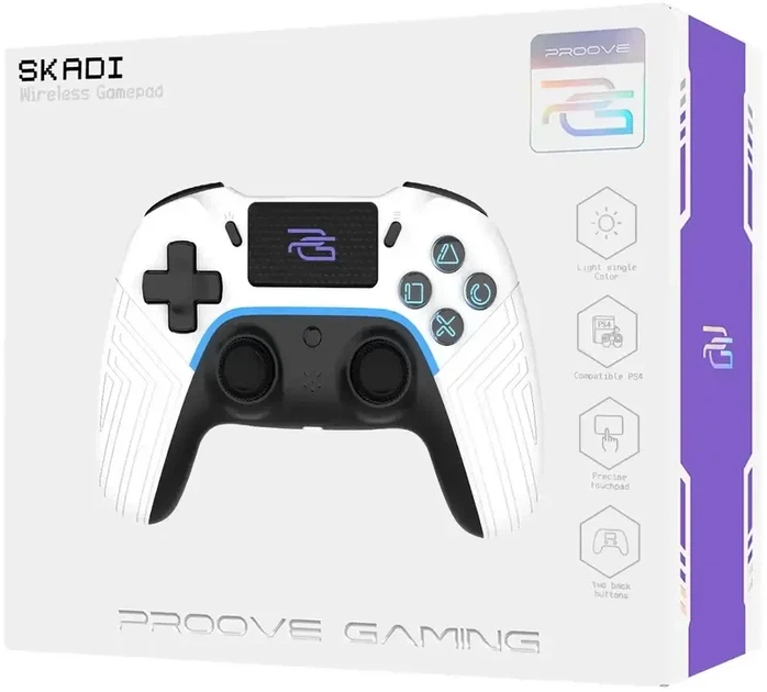 Беспроводной геймпад Proove Gaming Skadi White - Фото 6 Беспроводной геймпад Proove Gaming Skadi White - изображение 6