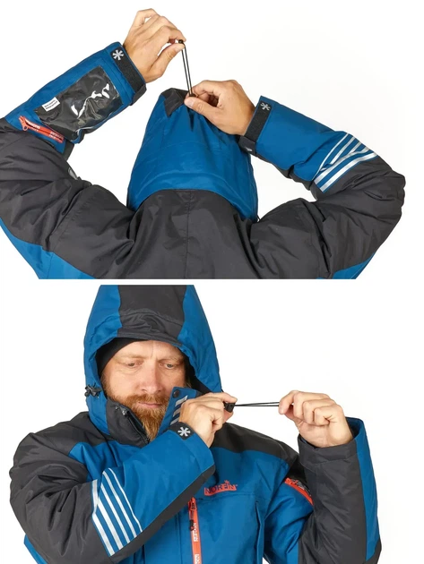 Костюм зимовий мембран. Norfin TORNADO PRO -30 ° / 10000мм / XL (175585) 409004-XL - изображение 2
