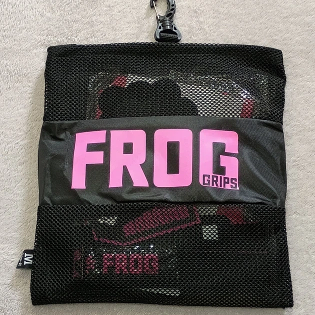 Гимнастические безмагнезионные накладки Frog ELITE GRIPS 4.0 HD, размер S, розовый цвет - изображение 4