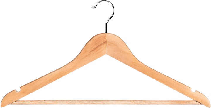 Zestaw wieszaków na ubrania Kadax 9500 drewniane 12 szt K296 (5902730385059) - obraz 3