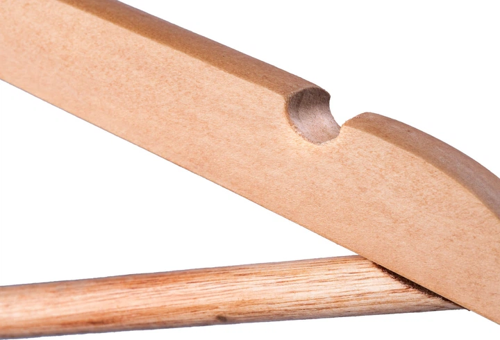 Zestaw wieszaków na ubrania Kadax 9500 drewniane 12 szt K296 (5902730385059) - obraz 5