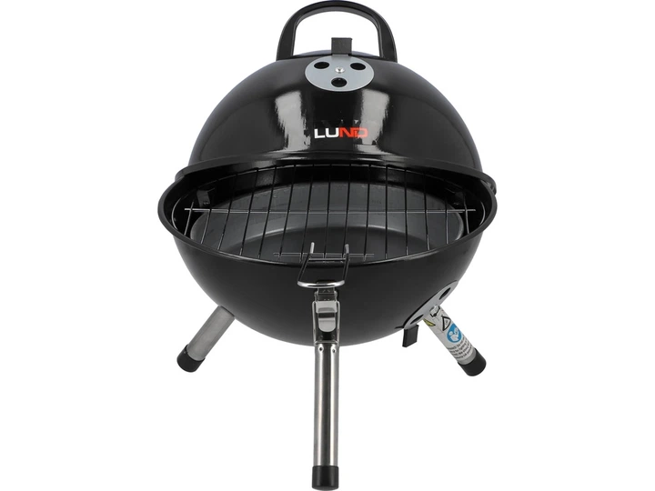 Węglowy grill Lund 99922 przenośny 32 cm (5906083093814) - obraz 3