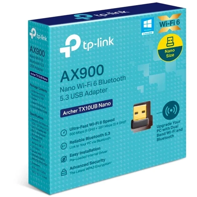 Wi-адаптер TP-Link Archer TX10UB Nano - зображення 6
