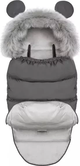 Spiworek do wozka i sanek Ricokids Elmi Ciemno Szary (5908220476399) - obraz 4