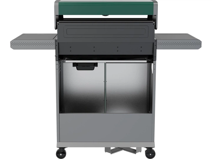 Gazowy grill YATO YG-20035 OKAYA 4+1 z szybą Zielony (5906083114533) - obraz 5