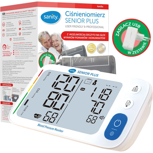 Ciśnieniomierz Sanity Senior PLUS TMB-2288-C - obraz 2