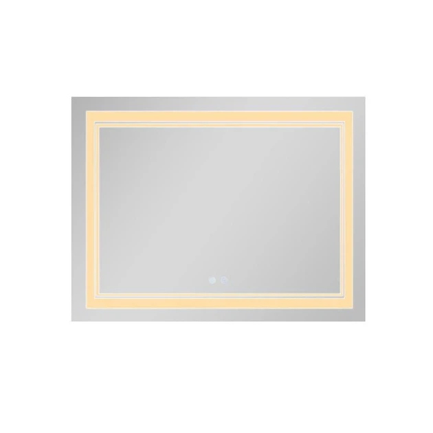Зеркало Qtap Cardinal (CA1) 1000х800 с LED-подсветкой Touch, с антизапотеванием, с диммером, рег. темп цвета (3000-6500K) - изображение 5