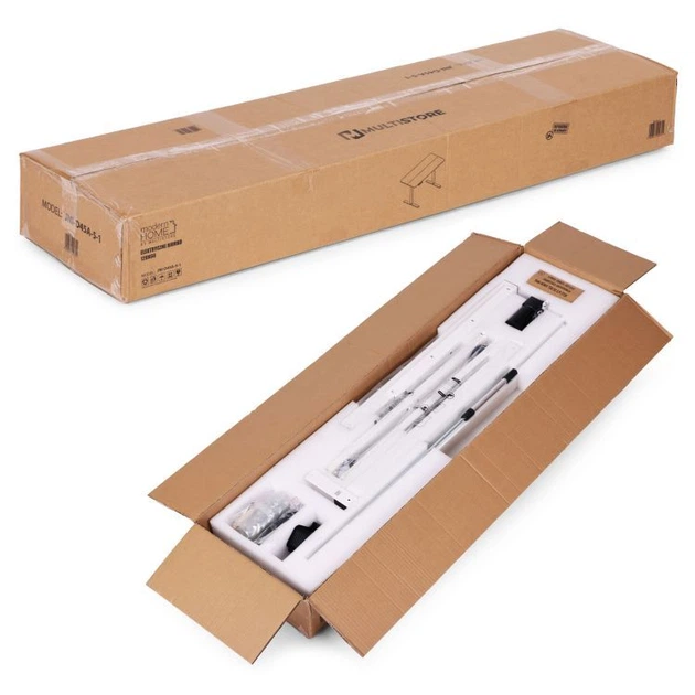 Комп'ютерний стіл ModernHome by Multistore електричне регулювання 120 x 60 Коричневе (JNI-D45A-5-5) - зображення 11