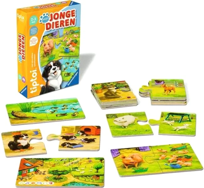 Zabawka interaktywna Ravensburger Tiptoi Deep My Young Animals (4005556002184) - obraz 3