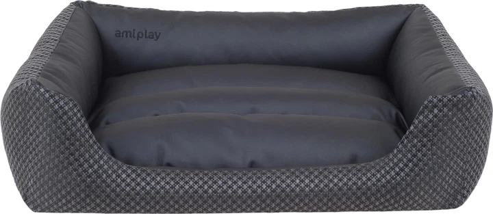 Sofa dla psów Amiplay Morgan ZipClean 4 w 1 S Czarna (5907563239913) - obraz 3
