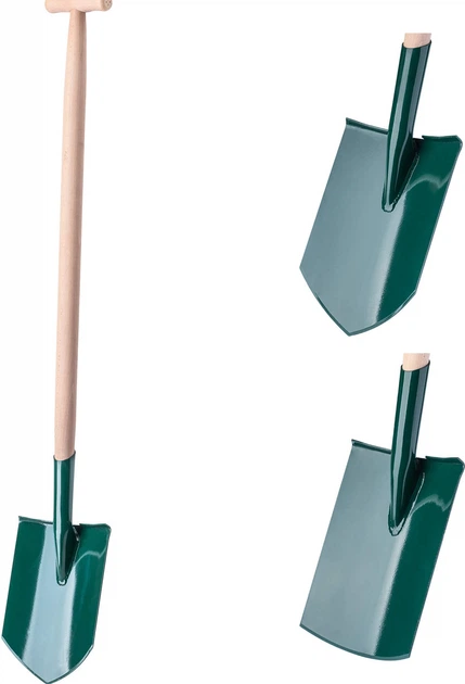 Лопата металева Kadax 18 x 116 см Зелена (K1347) - зображення 7