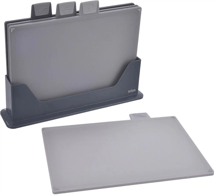 Zestaw desek do krojenia Orion szary 4 szt (8592381238490) - obraz 2