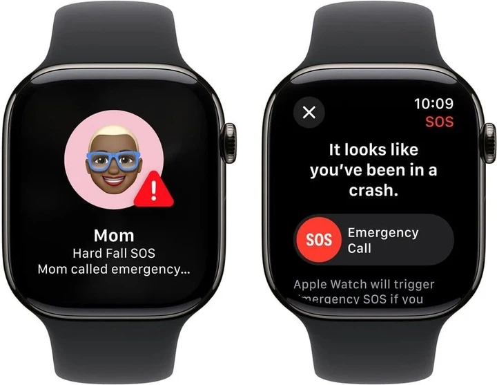 Smartwatch Apple Apple Watch Series 11&nbsp;GPS + Cellular 46mm&nbsp;Jet Black Aluminium Case with Black Sport Band M/L (MFC44) - obraz 6