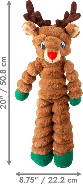 Іграшка для собак Kong Holiday Shakers Crumples Reindeer XL (35585507064) - зображення 2