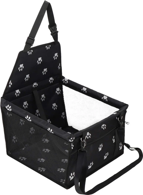 Автокрісло для собак Springos Чорне PA0227 (5907719454535) - зображення 2