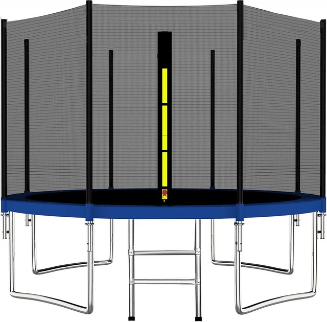 Siatka zewnętrzna do trampoliny Springos 400-412 cm 8 słupków (TSN-13FT 396 CM) - obraz 2