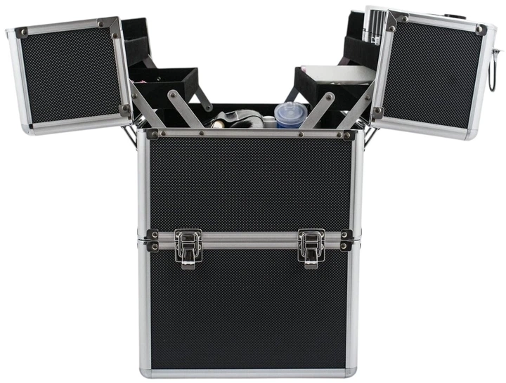 Органайзер для майстра манікюру SunOne чорний 35x25x39 см (5903332000012) - зображення 4