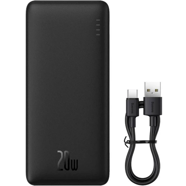 УМБ Baseus Airpow 20W 20000mAh Black (P10022804113-00) - Фото 2 УМБ Baseus Airpow 20W 20000mAh Black (P10022804113-00) - изображение 2