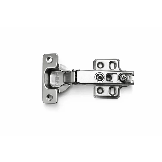 Петля Muller накладна з пружиною з посиленою лапкою 110° Slide-on D=35мм без доводчика Нікель (MP0026) - Фото 5 Петля Muller накладна з пружиною з посиленою лапкою 110° Slide-on D=35мм без доводчика Нікель (MP0026) - изображение 5