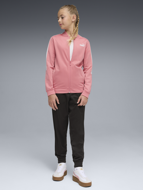 Подротсковый спортивный костюм (толстовка + штаны) для девочки Puma 68630225 170-176 см Wild Pink (4069161383700) - изображение 9