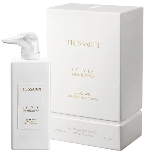 Woda perfumowana unisex Trussardi Le Vie di Milano Clary Sage 100 ml (8059062001649) - obraz 2