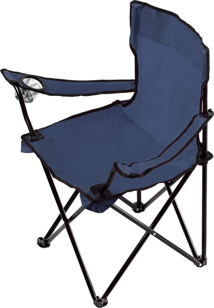 Krzesło składane wędkarskie Kadax Niebieski K4377 (5903699434185) - obraz 4