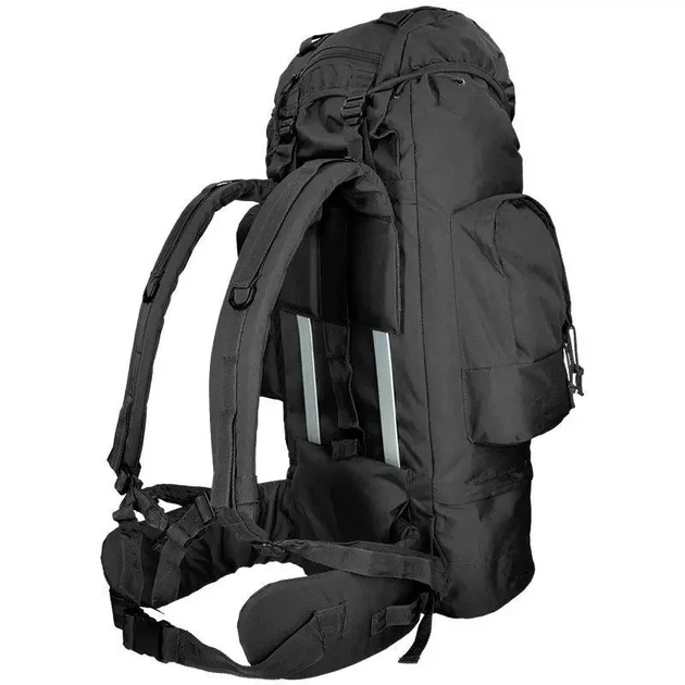 Тактичний рюкзак Mil-Tec Ranger 75 л 35х20х70 см Чорний 14030002 - зображення 2