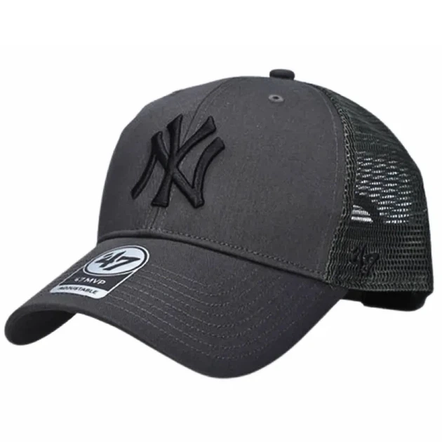 Кепка 47Brand Branson New York Yankees Сірий One Size (B-BRANS17CTP-CCA) - Фото 1 Кепка 47Brand Branson New York Yankees Сірий One Size (B-BRANS17CTP-CCA) - зображення 1