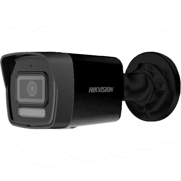 IP відеокамера Hikvision DS-2CD1043G2-LIUF Black 4МП (2.8мм) із мікрофоном - Фото 1 IP відеокамера Hikvision DS-2CD1043G2-LIUF Black 4МП (2.8мм) із мікрофоном - зображення 1