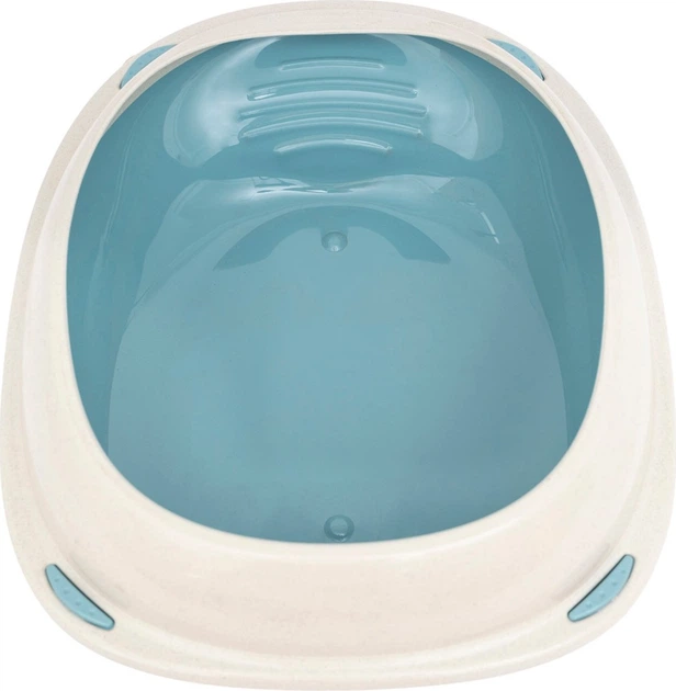 Kuweta dla kotów Comfy Cleo Medium 45 x 15.5 x 36 cm Niebieska (5905546324151) - obraz 3