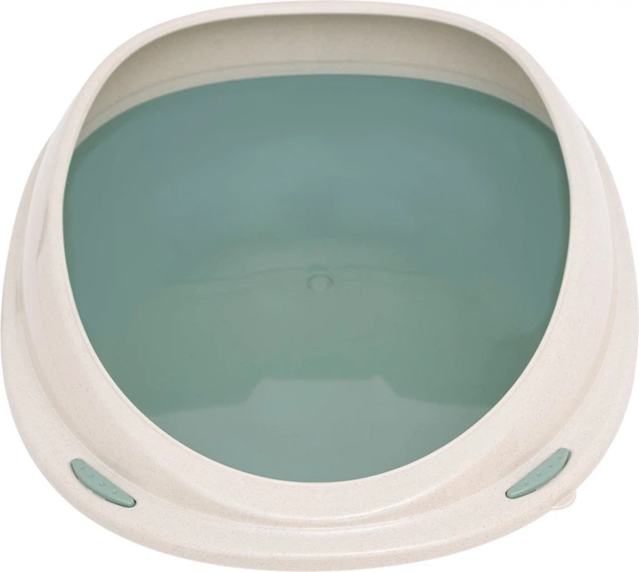 Kuweta dla kotów Comfy Cleo Medium 45 x 15.5 x 36 cm Miętowa (5905546324168) - obraz 2