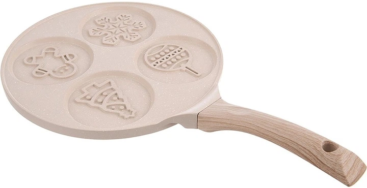 Сковорода для яєць і млинців Orion гранітна на 4 отвори 26 см (8592381243104) - зображення 4